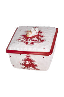 Ваза с крышкой DUE ESSE CHRISTMAS