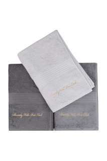 Bath Towel Set, 3 Pieces Beverly Hills Polo Club