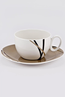 Набор 6 чайных пар "Мокко" Royal Porcelain Co
