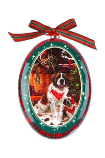 Новогодний шар "Сенбернар" Mister Christmas