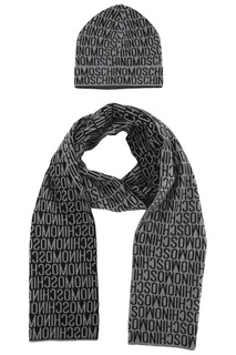 Комплект: шапка, шарф Moschino