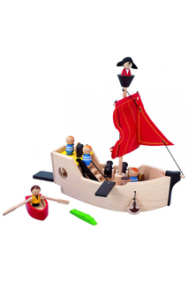 Пиратский корабль Plan Toys