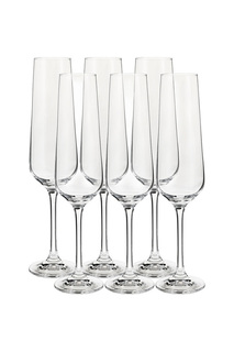 Бокал для шампанского, 6 шт BOHEMIA CRYSTAL