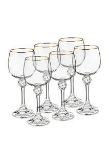 Бокал для вина, 6 шт BOHEMIA CRYSTAL