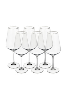 Бокал для вина 6 шт BOHEMIA CRYSTAL