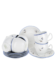 Чашка с блюдцем, 160 мл, 6 шт. THUN