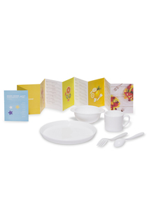 Набор посуды для детей AMILA KIDS, белый DOSH I HOME