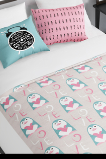 Постельное белье ЕВРО "Счастливое утро" Сирень