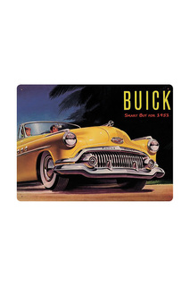 Жестяная табличка "Buick" Декоративная жесть