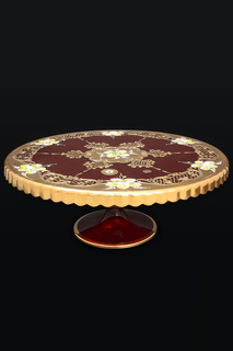 Тортница на ножке 32 см Bohemia