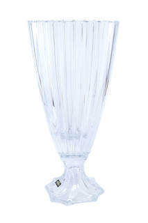 Ваза на ножке 30 см Bohemia