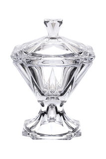 Конфетница на ножке 26 см Crystalite Bohemia
