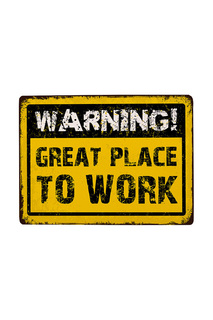 Мотивирующая табличка Декоративная жесть