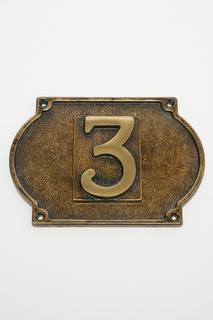 Цифра на дверь и подложка Stilars