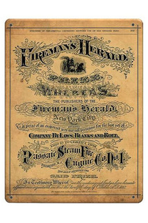 Винтажная табличка Декоративная жесть