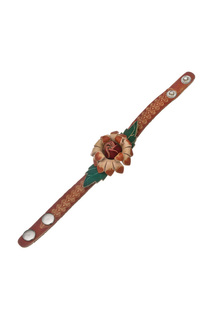 Браслет "Коричневый цветок" Victoria Le Land