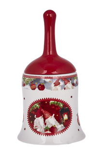 Ваза с крышкой DUE ESSE CHRISTMAS