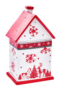 Ваза с крышкой DUE ESSE CHRISTMAS