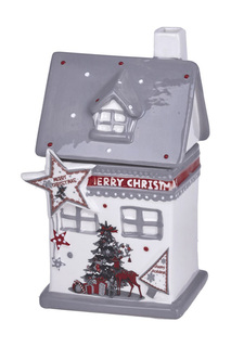 Ваза с крышкой DUE ESSE CHRISTMAS