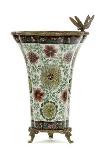 Ваза со стрекозой ГЛАСАР