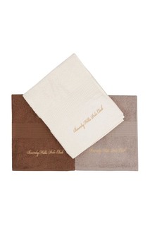 Hand Towel Set, 3 Pieces Beverly Hills Polo Club