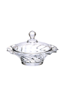 Конфетница с крышкой 21 см Crystalite Bohemia