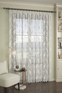 Тюль-сетка Цветы, 300х260 см ORNETTA