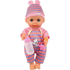 Интерактивный пупс Карапуз "Оленька" с набором одежды