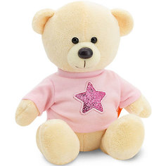 Мягкая игрушка Orange Медведь Топтыжкин жёлтый: Звезда, 17 см