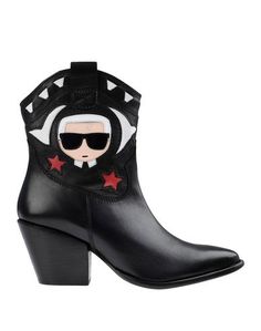 Полусапоги и высокие ботинки Karl Lagerfeld