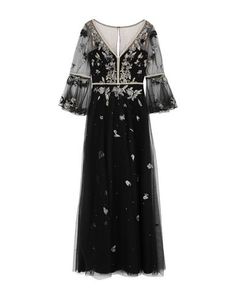 Длинное платье Marchesa Notte