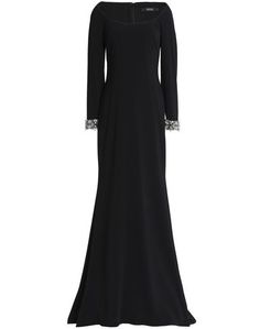 Длинное платье Badgley Mischka