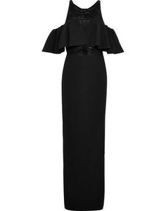 Длинное платье Badgley Mischka