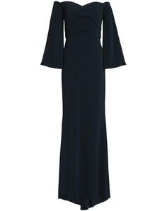 Длинное платье Badgley Mischka