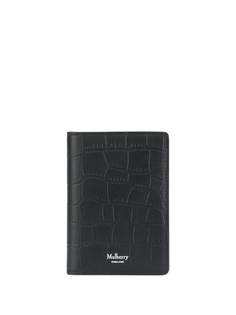 Mulberry картхолдер с тиснением под крокодила