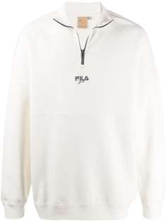 Fila embroidered logo pullover sweatshirt