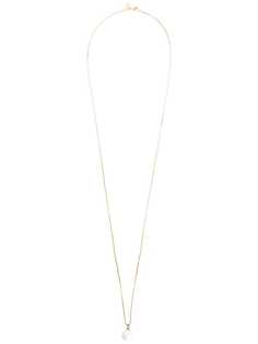 Mm6 Maison Margiela pearl pendant necklace