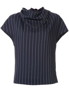 Dion Lee присборенный топ Scarf Tie