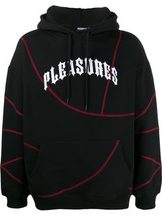 Pleasures Destroyer contrast stitching hoodie
