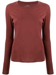 Vince long-sleeve fitted top