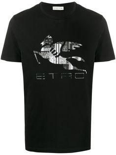 Etro футболка с короткими рукавами и логотипом