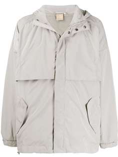 Fila hooded drawstring hem windbreaker