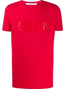 Calvin Klein Jeans embossed logo T-shirt