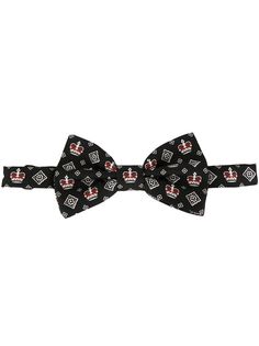 Dolce & Gabbana галстук-бабочка с принтом