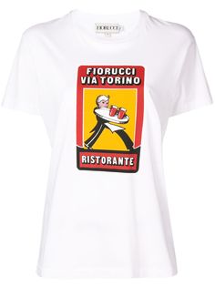 Fiorucci футболка с круглым вырезом и принтом