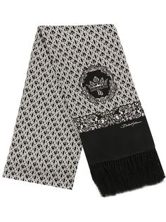 Dolce & Gabbana шарф с монограммой