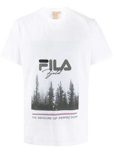 Fila футболка с графичным принтом