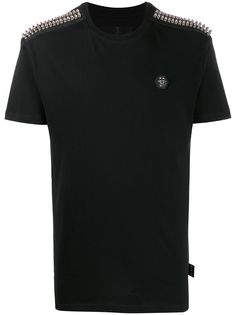 Philipp Plein футболка с декорированным логотипом