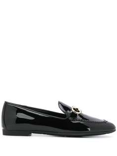 Salvatore Ferragamo лоферы с декором Gancini