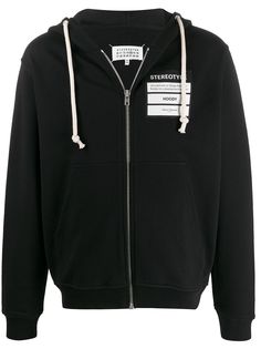 Maison Margiela худи с нашивкой Stereotype